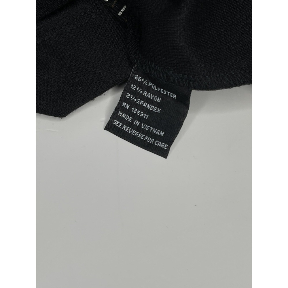 Ronni Nicole Womens 6 S Tunic Dress Shift Embellished Neckline Black Tee Shirt - Picture 4 of 5